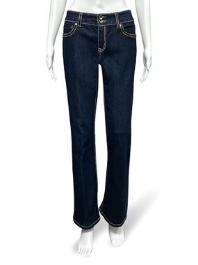 Nine West Women's Dark Wash Mid Rise Jeans Size 6